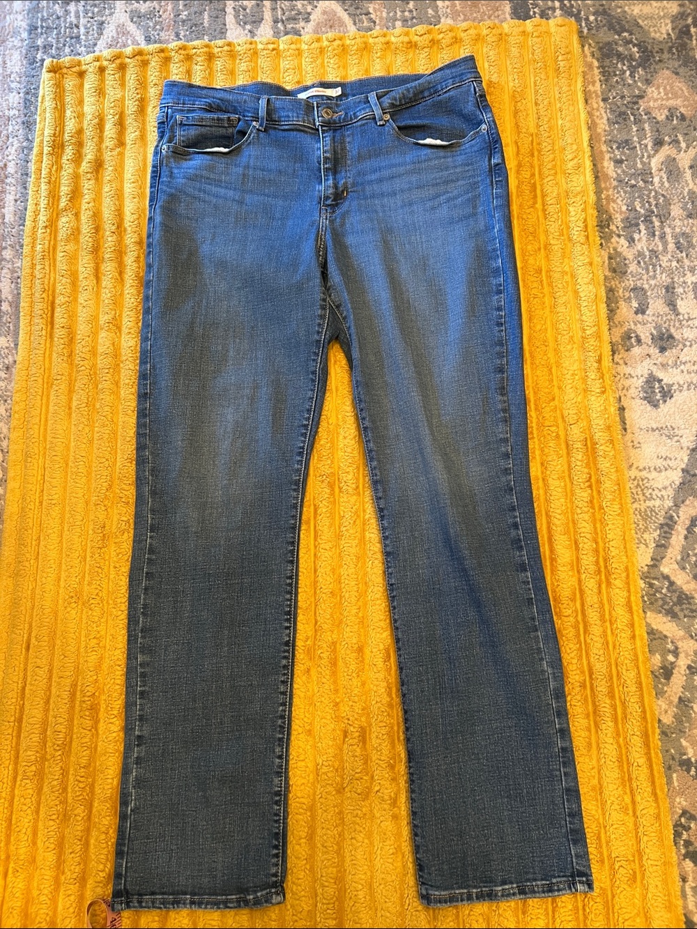 Levi's Women’s Straight-Leg Jeans in Blue
